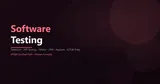 Software Testing